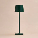 William Pine Green Rechargeable Table Lamp – USB-C, Dimmable, 120-Hour Battery Tavellio