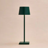 William Pine Green Rechargeable Table Lamp – USB-C, Dimmable, 120-Hour Battery Tavellio