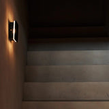 Lane Black Cordless Wall Light – Rechargeable & Dimmable Natural Wood Lamp - Tavellio
