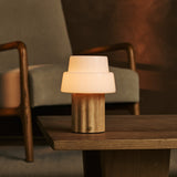 Laurent Hellbraun Wiederaufladbare Tischlampe 