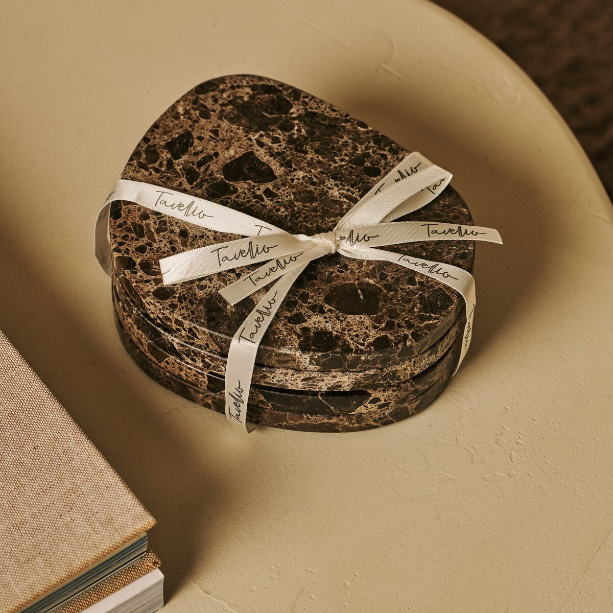 Emperador Dark Marble Coasters