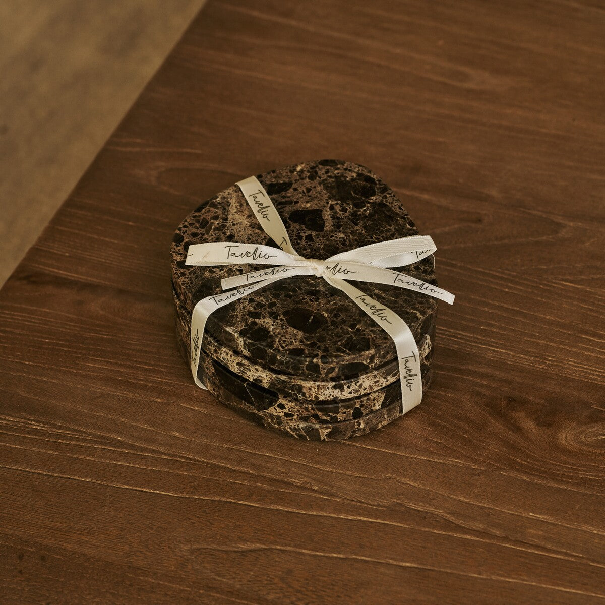 Emperador Dark Marble Coasters