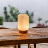 Lampe de table sans fil rechargeable Lilly Châtaigne
