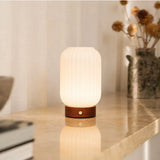 Lampe de table sans fil rechargeable Lilly Châtaigne