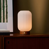 Lampe de table sans fil rechargeable Lilly Châtaigne