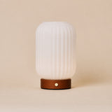 Lampe de table sans fil rechargeable Lilly Châtaigne