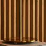 Lola Gold & Black Table Lamp – Elegant Metal Design with On/Off Switch Tavellio