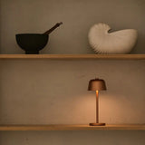 Anton Copper Rechargeable Table Lamp | Stylish & Cordless Lighting Tavellio