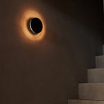 Lou Black Cordless Wall Light – Rechargeable & Dimmable with Touch Control – 2700K Warm Light - Tavellio