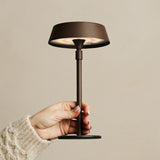 Luca Mocha Brown - USB Rechargeable Lamp l Minimalist, Playful & Dimmable