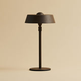 Luca Mocha Brown - USB Rechargeable Lamp l Minimalist, Playful & Dimmable