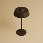 Luca Mocha Brown - USB Rechargeable Lamp l Minimalist, Playful & Dimmable