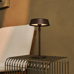 Luca Mocha Brown - USB Rechargeable Lamp l Minimalist, Playful & Dimmable