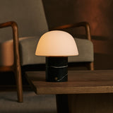 Maes Schwarz – Nero Marquina Wiederaufladbare Tischlampe 