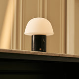 Maes Schwarz – Nero Marquina Wiederaufladbare Tischlampe 