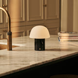 Maes Schwarz – Nero Marquina Wiederaufladbare Tischlampe 
