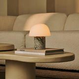 Maes Green – Ice Green Marble Rechargeable Table Lamp | Elegant, Stylish & Functional