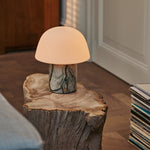 Maes Green – Ice Green Marble Rechargeable Table Lamp | Elegant, Stylish & Functional