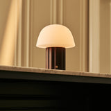 Marijn Light Brown Rechargeable Table Lamp | 3 Light Colors, Dimmable & Modular Lampshade