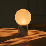Metsu Green – Ice Green Marble Rechargeable Table Lamp | Authentic, Dimmable & Up to 100 Hours of Light