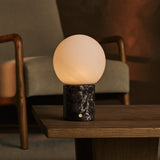 Metsu Rot – Rosso Levanto Klassische wiederaufladbare Marmor-Tischlampe 