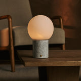 Metsu Weiß – Bianco Statuarietto Marmor Wiederaufladbare Tischlampe 