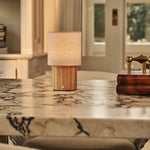 Miranda Light Brown Rechargeable Table Lamp | Cordless, Stylish & 3 Light Modes