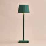 William Sage Green Rechargeable Table Lamp – USB-C, Dimmable, 120-Hour Battery Tavellio