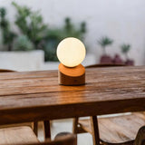 Morris Light Brown Stylish Rechargeable Lamp – Cordless, Dimmable, Eco-Friendly Design Tavellio