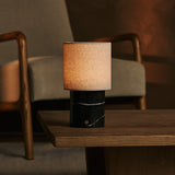Onoda Schwarz – Nero Marquina Wiederaufladbare Tischlampe 
