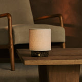 Onoda Small Braun – Emperador Dark Marmor Wiederaufladbare Tischlampe 