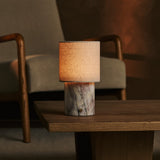 Onoda Weiß – Lilac Wiederaufladbare Tischlampe 