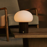Pieter Dunkelbraun Wiederaufladbare Tischlampe 
