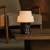 Pissarro Rot – Rosso Levanto Marmor Wiederaufladbare Tischlampe