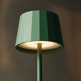 Wouter Sage Green Rechargeable Table Lamp – Wireless Charging, Dimmable, 120-Hour Battery Life Tavellio