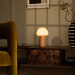 Bear Light Brown Stylish Rechargeable Lamp – Cordless, Dimmable, Eco-Friendly Design Tavellio