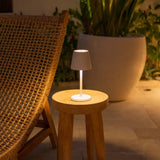 James White Rechargeable Table Lamp – Cordless, Dimmable & Elegant Tavellio