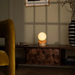 Morris Light Brown Stylish Rechargeable Lamp – Cordless, Dimmable, Eco-Friendly Design Tavellio