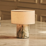 Redon Green – Ice Green Marble Rechargeable Table Lamp | Up to 100 Hours, Dimmable & Cordless