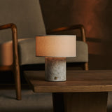 Redon White – Bianco Statuarietto Marble Rechargeable Table Lamp | Up to 100 Hours, Dimmable & Cordless