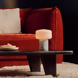 Renoir Medium Blue Calcite Marble Rechargeable Table Lamp