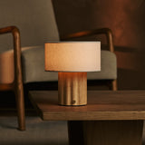 Sana Light Brown Rechargeable Table Lamp