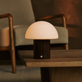 Siebe Dunkelbraun Wiederaufladbare Tischlampe 