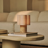 Sisley Beige – Travertin Wiederaufladbare Tischlampe