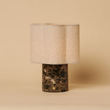 Sisley Braun – Emperador Dark Marmor Wiederaufladbare Tischlampe 