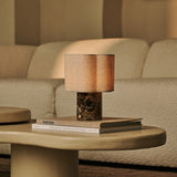 Sisley Braun – Emperador Dark Marmor Wiederaufladbare Tischlampe 