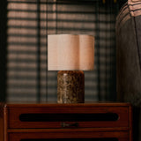 Sisley Large Brown – Emperador Dark Marble Rechargeable Table Lamp