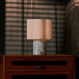 Sisley Medium Blue Calcite Marble Rechargeable Table Lamp
