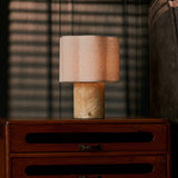Sisley Medium Honey Onyx Marble Rechargeable Table Lamp