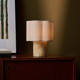Sisley Medium Honey Onyx Marble Rechargeable Table Lamp